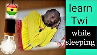 Learn Twi language While sleeping : Beginner Lesson