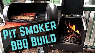 Offset Pit Smoker BBQ Build