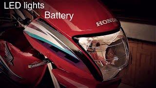 How to convert headlight from AC to DC in Honda Pridor