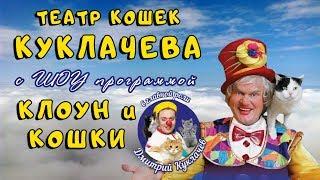 Клоун и кошки шоу программа - Театр кошек Куклачева / Моня и Лёля
