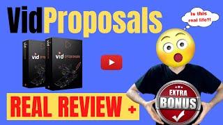 VidProposals Review  ATTENTION  ️ DEMO + FREE BONUSES ️