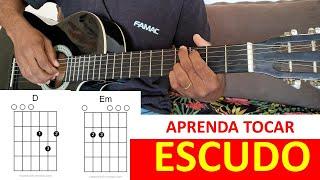 COMO TOCAR O HINO ESCUDO NO VIOLÃO tutorial para iniciantes