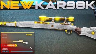 *NEW* KAR98K is INSANE in WARZONE 4!!  (Best “Kar98k” Class Setup)