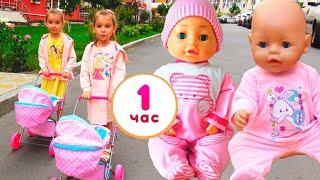 Baby Born dolls and funny stories compilation for kids  / Magic Twins