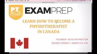 How to Become a Physiotherapist in Canada by PT Exam Prep