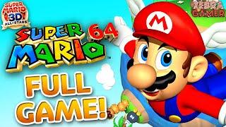 Super Mario 64 Full Game Walkthrough!