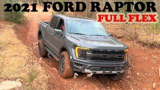 Ford Raptor 2021 4x4 Off-Roading Extreme Full Flex Mountain Rock Trails