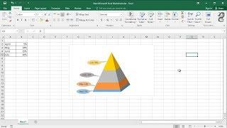 Pyramid Chart in Excel