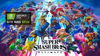 Super Smash Bros Ultimate Emulador Yuzu | Test GTX 1660 SUPER