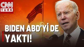 Biden Amerika'yı Da Yakıp Öyle Gidiyor! Biden Yaktı, Trump Söndürür Mü?