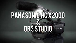 PANASONIC HC X2000 ED OBS