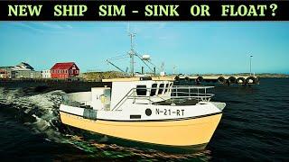 NEW ship sim FIRST LOOK | #shipsatsea