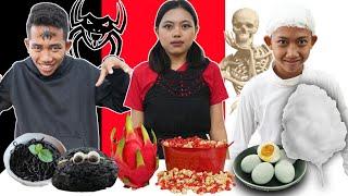 PILIH KARAKTER MONSTER SESUAI MAKANAN 1 WARNA ! ADA BONEKA SQUID GAME JAHAT | Mikael TubeHD