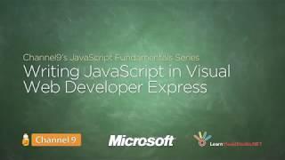 04 Writing JavaScript in Visual Web Developer Express Edition