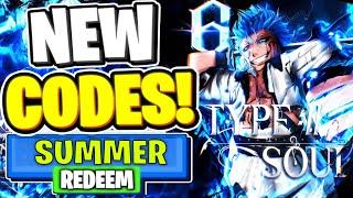 ALL *HIDDEN* WORKING CODES FOR TYPE SOUL IN JULY 2024! ROBLOX TYPE SOUL CODES