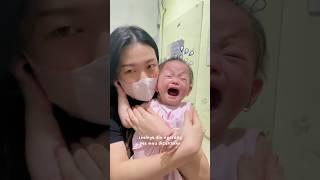 yuka-chan imunisasi! #baby #minivlog #family #shortvideo #vlog #babygirl #comedy