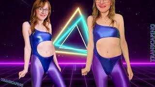 Shiny Wetlook Tights & Swimsuits from LEOHEX & Forever 21 - Trans Girl Leotard Fashion!