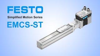 FESTO Simplified Motion Series (SMS). EMCS-ST. Easy start