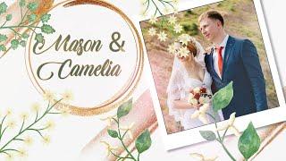 Wedding Slideshow After Effects Template Free Download | Marriage Invitation Video Animation