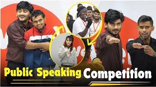 Public Speaking Competition | Fire of confidence building | WellTalk Public speaking |Presentations