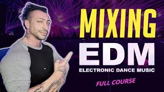 Mixing EDM DRUMS Like a Pro - FREE LESSON
