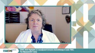 ESMO 2020 Highlights on neoadjuvant ICI in early TNBC: The IMpassion031 study