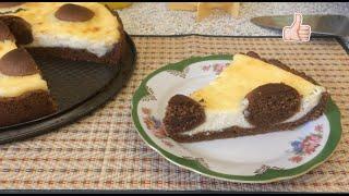 Children's cottage cheese pie "Korovka"