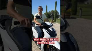 Yeni Honda sh 125i Fiyatı belli oldu!