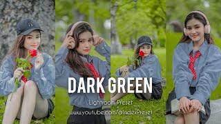 Dark Green Lightroom Preset | New Lightroom Preset 2024 | Royal Presets.