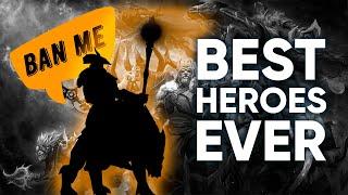 TOP HEROES IN DOTA 2 EVER | WINRATE IN TOURNAMENTS 2013-2021