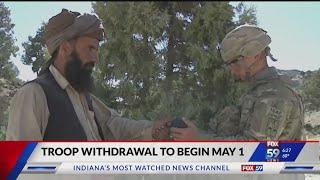 Troop withdrawal to begin May 1