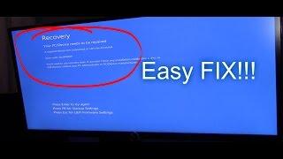 3 EASY WAYS TO FIX BOOT UP ERROR WINDOWS 7 8 10 BLUE SCREEN OF DEATH (BSoD)