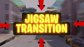 JIGSAW TRANSITION in Davinci Resolve 17/18  | Tutorial