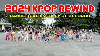 ONE TAKE 2024 KPOP DANCE COVER MEDLEY [ KPOP REWIND IN PUBLIC INDONESIA ]