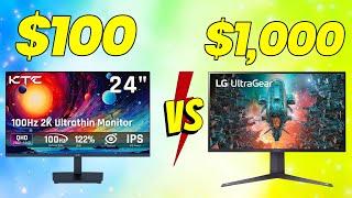 Der ultimative Vergleich: 100-Dollar-Monitor vs. 1.000-Dollar-Monitor – Welcher ist der Richtige ...