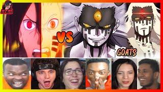 "Naruto/Sasuke VS Momoshiki"Boruto Episode 65 REACTION MASHUP