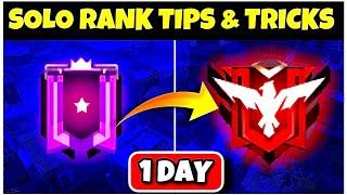 Top 10 Solo Rank Push Tips and Tricks Free Fire | BR Rank Push Tips and Tricks Free Fire