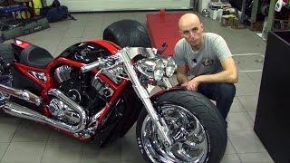 Bike Motors - Supercharged Harley-Davidson V-Rod [English subtitles]
