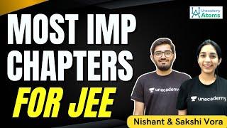 Most Important Chapters for JEE Main | Nishant Vora and Sakshi Vora | Unacademy Atoms