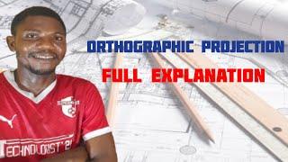 ORTHOGRAPHIC PROJECTION in | Technical drawing | Engineering drawing | Basic Technology