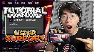 Tutorial Download & Semua List HP Yang Support Valorant Mobile Android/iOS Terbaru Close Beta 2024