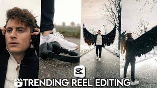 Angel wings video Editing + shoot in Mobile | How to edit Instagram trending video in CapCut