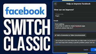 How To Switch Back To Classic Facebook Page 2024 (2 WAYS)