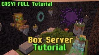 How To Make a PERFECT Box Server Tutorial | Minehut