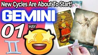Gemini  New Cycles Are About To Start️ horoscope for today MAY  1 2024  #gemini tarot MAY  1