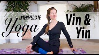 Vin & Yin Yoga Flow With Twists - Intermediate Vinyasa & Yin Yoga Minimal Cues Yoga - YogaCandi