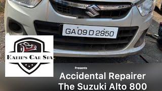 Accidental Repair for The Suzuki Alto.@kabirva.