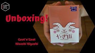 Goat 'n' Goat - Unboxing Series | #AsianBoardgamer 