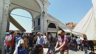 11 AUGUST 2021 VENICE ITALY WALKING TOUR UPDATE. From Piazza le Roma to Rialto bridge.