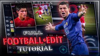 How to make a football edit on alight motion (+Preset) #edit #footballedit